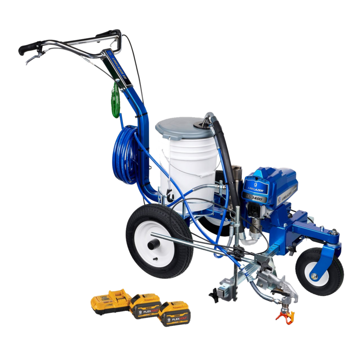 LineLazer ES 3400 akkubetriebenes Airless-Linienmarkiergerät