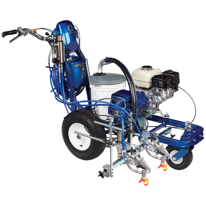 LineLazer V 5900 Standard - benzinbetriebenes Airless-Linienmarkierungsgerät mit einer oder zwei manuellen Pistolen