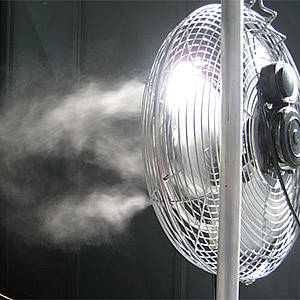 Wasser-Sprüh-System WSS Ventilator 1